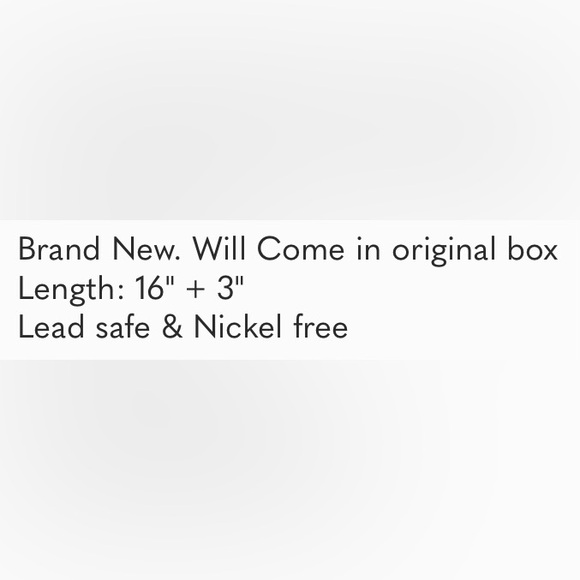 House of Harlow 1960 Gold Bow Necklace NIB - Picture 7 of 7